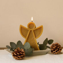 Load image into Gallery viewer, Beeswax Angel Candle

