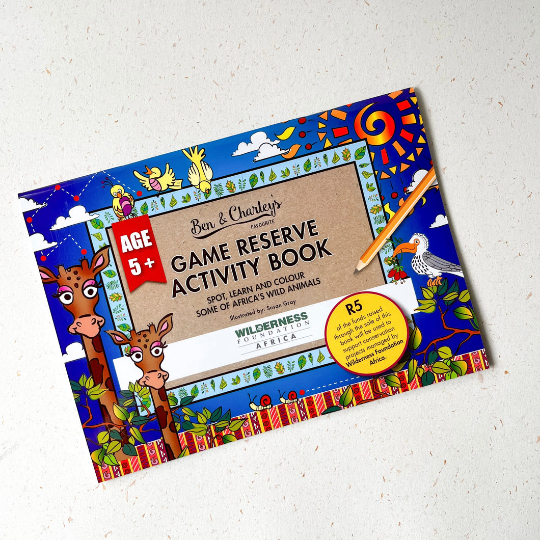 Game Reserve Activity Book (Age 5+)