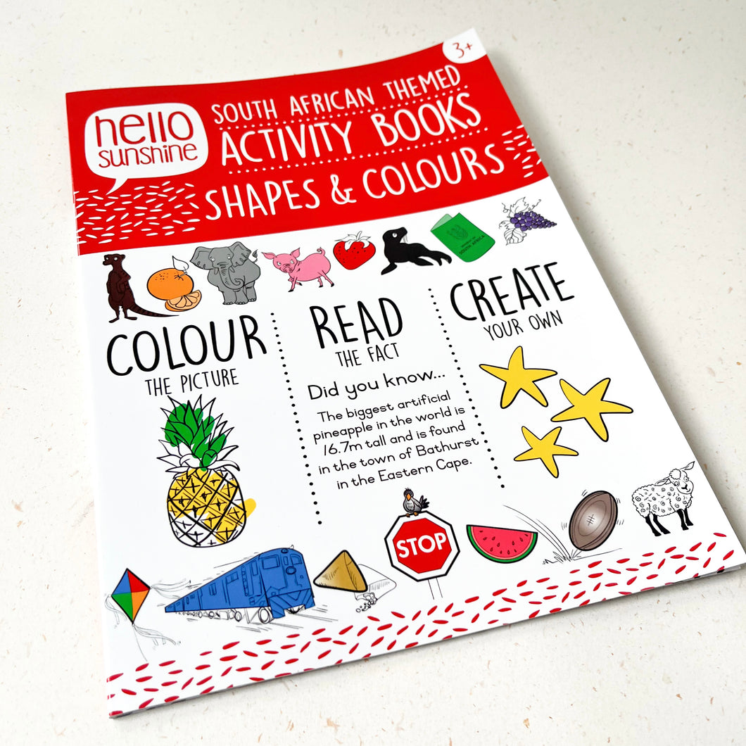 Shapes and Colours Activity Book