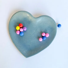 Load image into Gallery viewer, Ceramic Heart Plate - Blue
