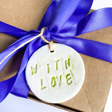 Load image into Gallery viewer, (Re)-Gift Tag - With Love (green)

