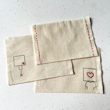 Load image into Gallery viewer, Card and Fabric Envelope - Set of 3

