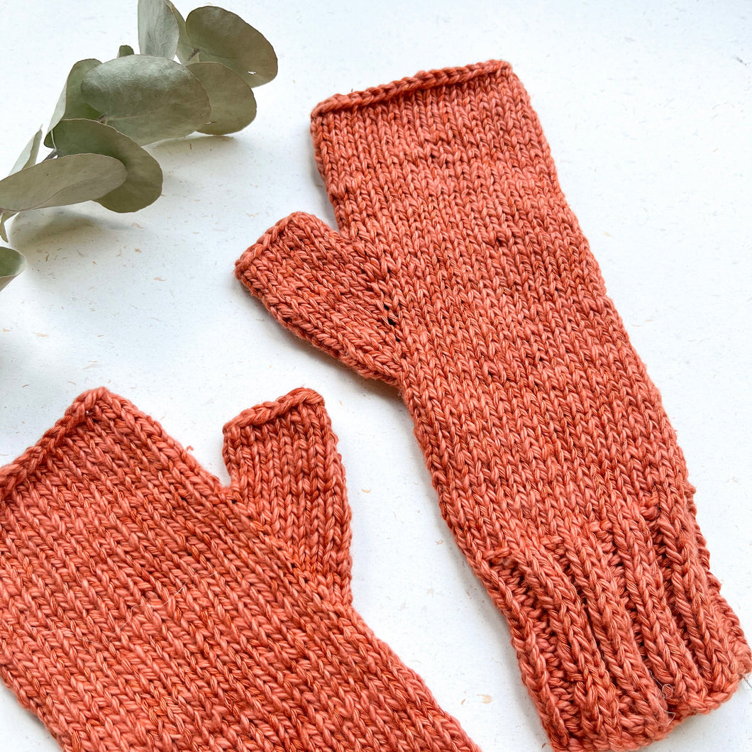 Bamboo Cotton Hand Warmers - with thumb