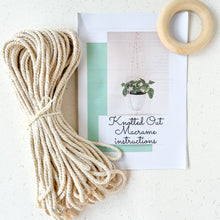 Load image into Gallery viewer, DIY Macramé Kit - Plant Hanger
