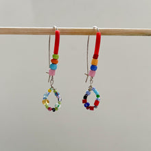 Load image into Gallery viewer, Handcrafted Beaded Earrings
