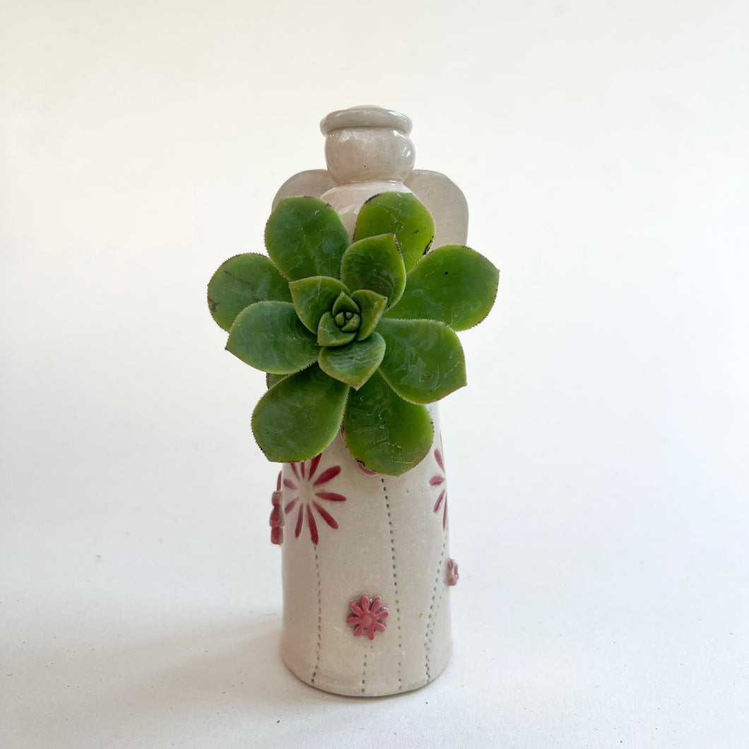 Ceramic Angel Vase