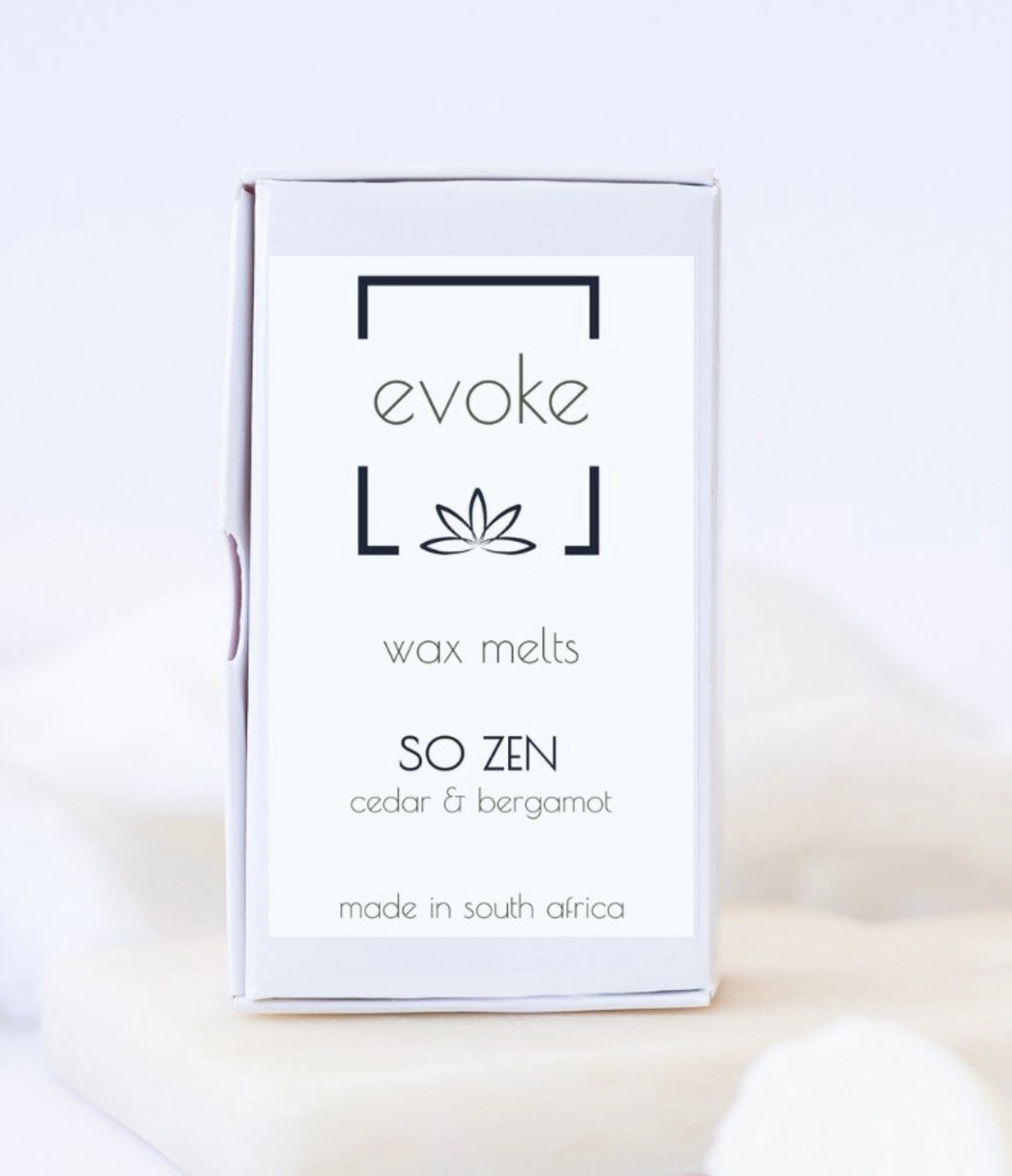 Wax Melts - So Zen (Cedar and Bergamot)