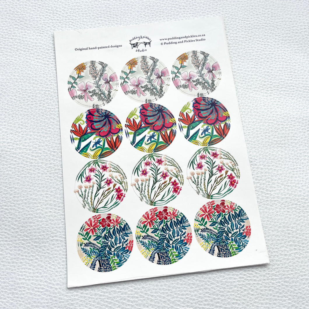 Floral Sticker Sets