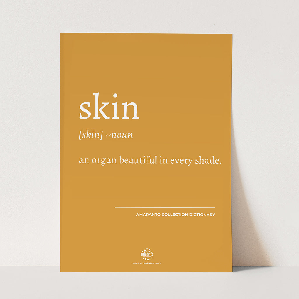 Conscious Dictionary Poster - Skin