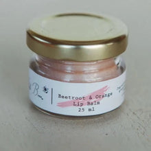 Load image into Gallery viewer, Beetroot and Orange Exfoliating Lip Balm - 25ml
