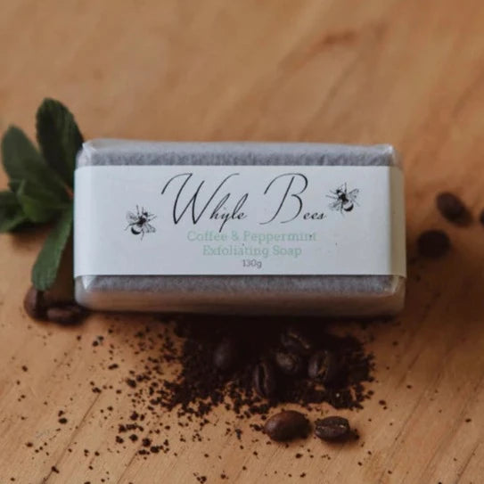 Coffee and Peppermint Exfoliating Soap - 130g