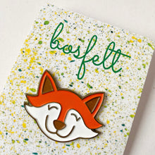 Load image into Gallery viewer, Enamel Pin - Fox
