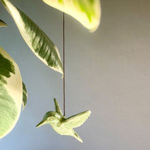 Load image into Gallery viewer, Ceramic Hanging Hummingbird
