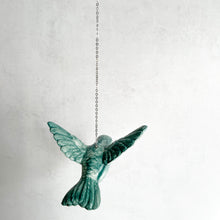 Load image into Gallery viewer, Ceramic Hanging Hummingbird
