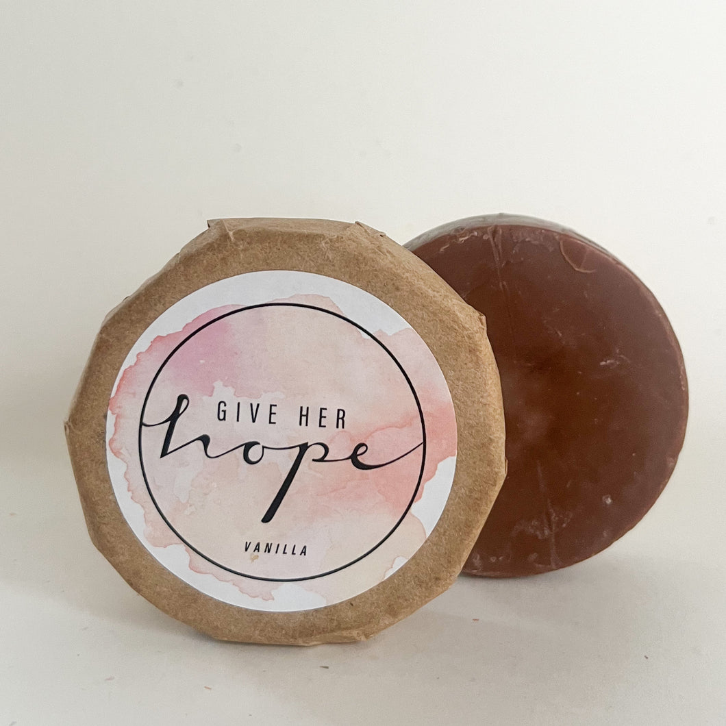 Wrapped Handmade Soap - Vanilla