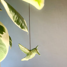 Load image into Gallery viewer, Ceramic Hanging Hummingbird
