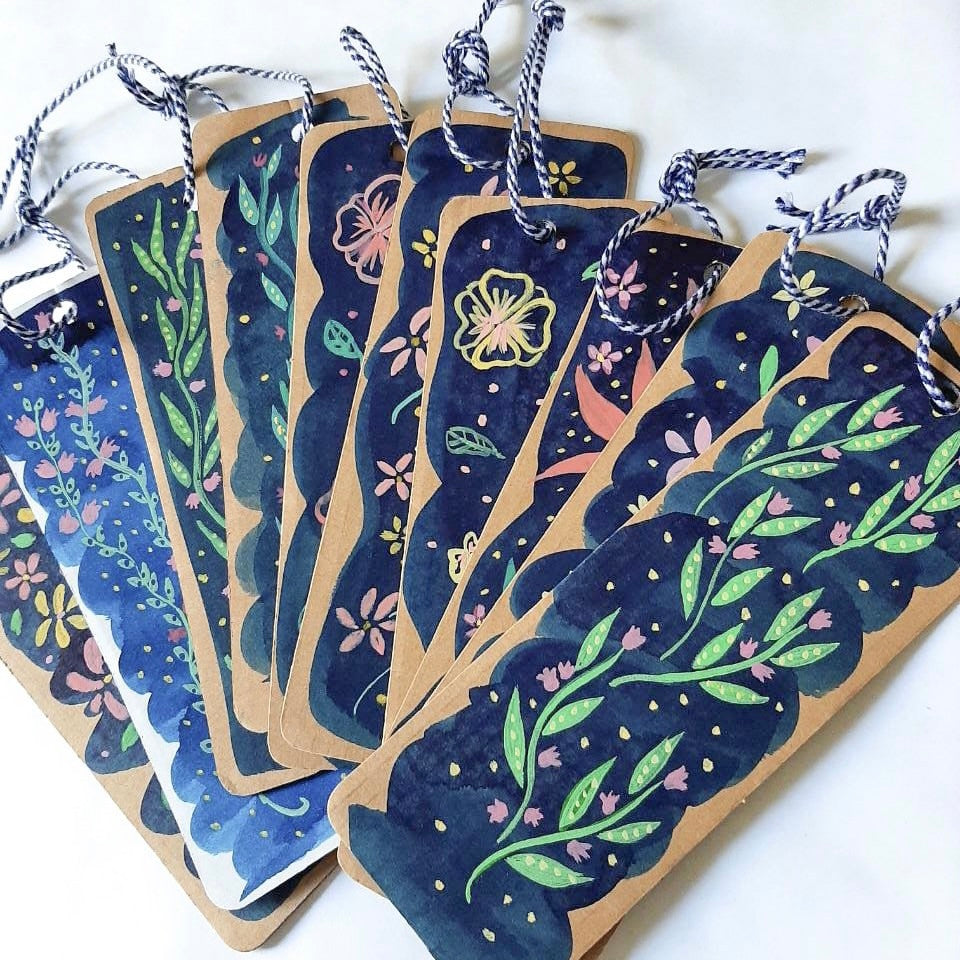 Handpainted Gift Tags - Pack of 5