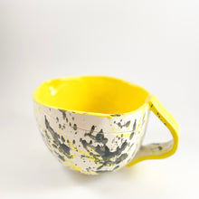 Load image into Gallery viewer, Ceramic Jug - Yellow with Splashes
