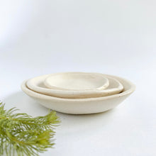 Load image into Gallery viewer, Ivory Ceramic Bowls - Set of 3
