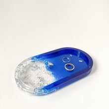 Load image into Gallery viewer, Resin Trinket Tray - Sea Blue
