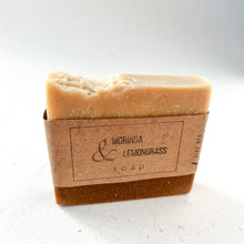 Load image into Gallery viewer, Handmade Natural Soap - Lemon and Moringa

