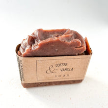 Load image into Gallery viewer, Handmade Natural Soap - Coffee and Vanilla
