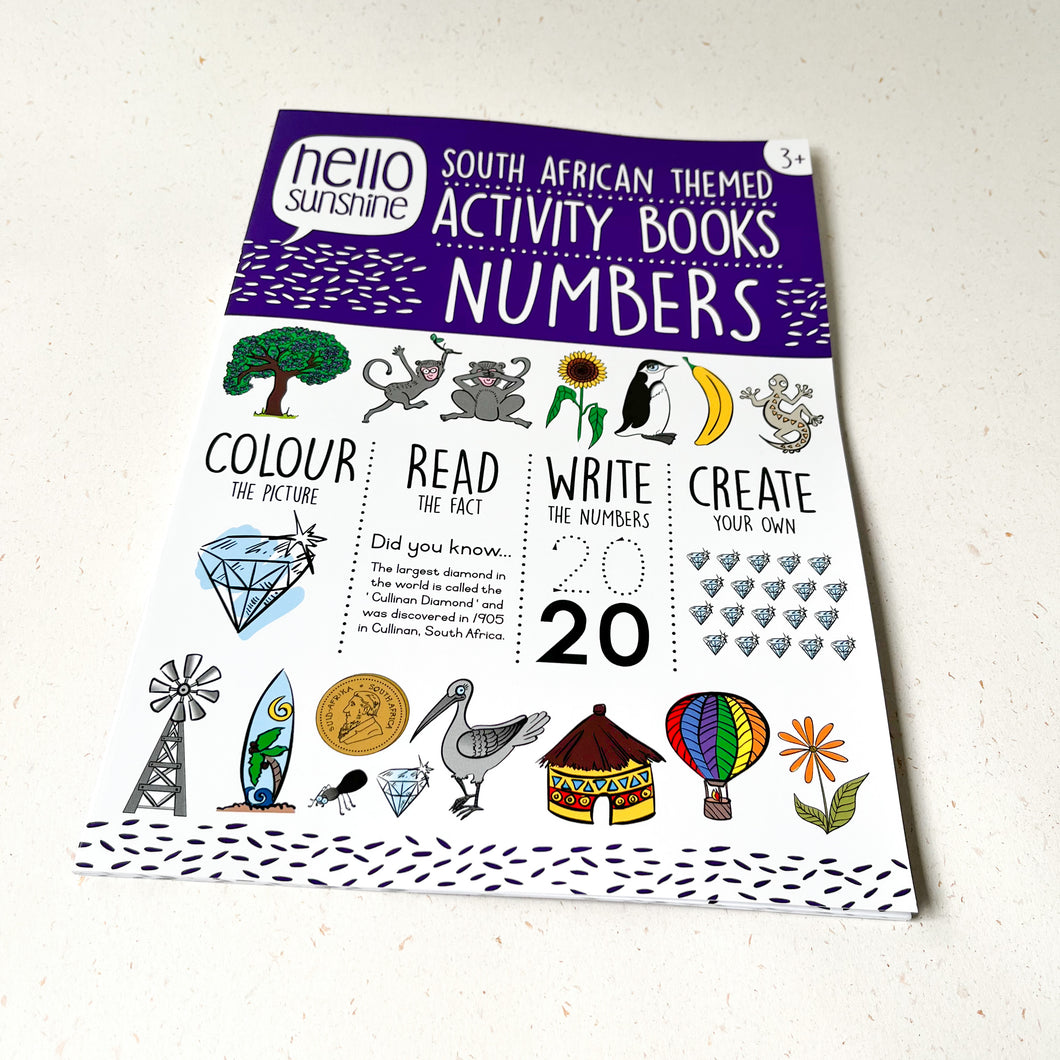 Numbers Activity Book