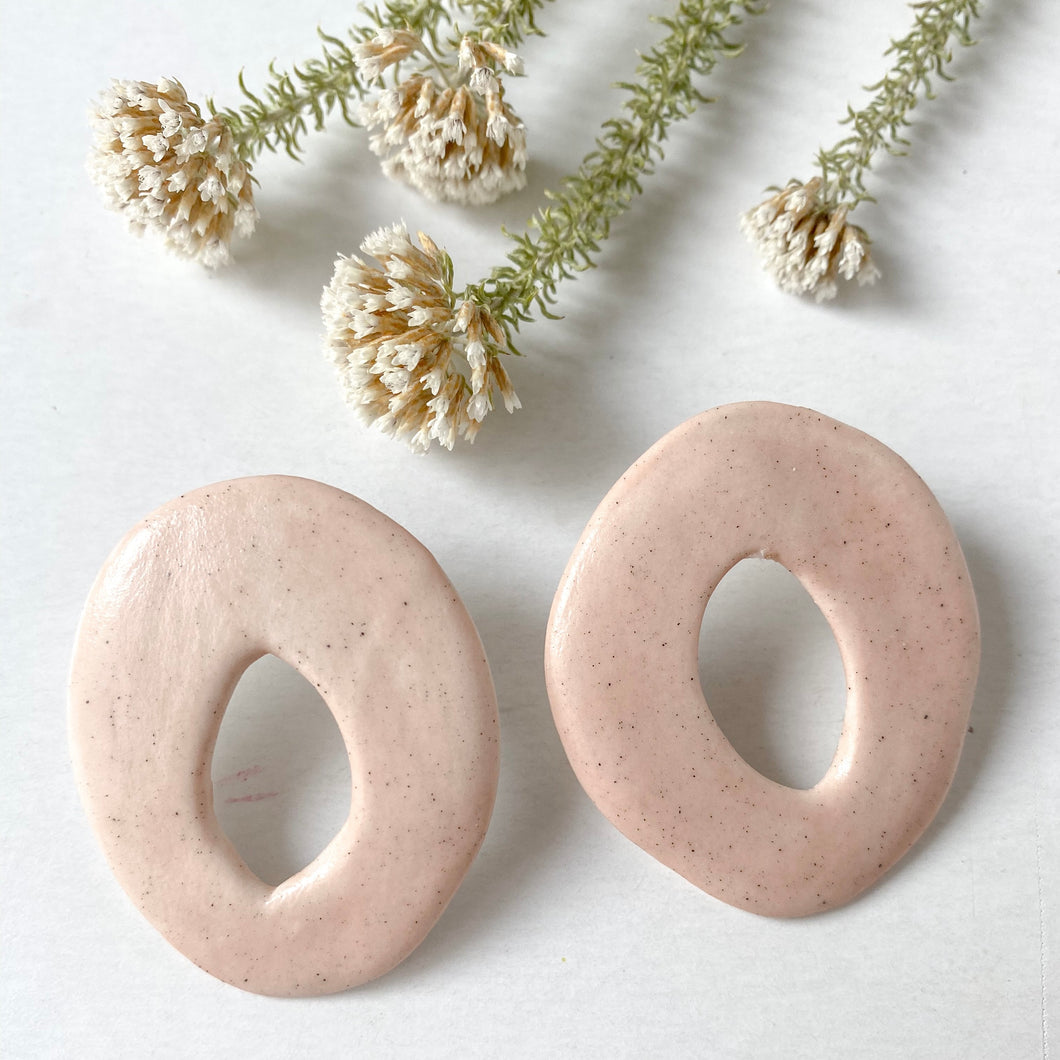 Handmade Porcelain Earrings