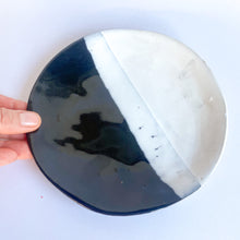 Load image into Gallery viewer, Ceramic Plate - Black and White
