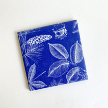 Load image into Gallery viewer, Porcelain Coasters - Blue Botanical (Set of 4)
