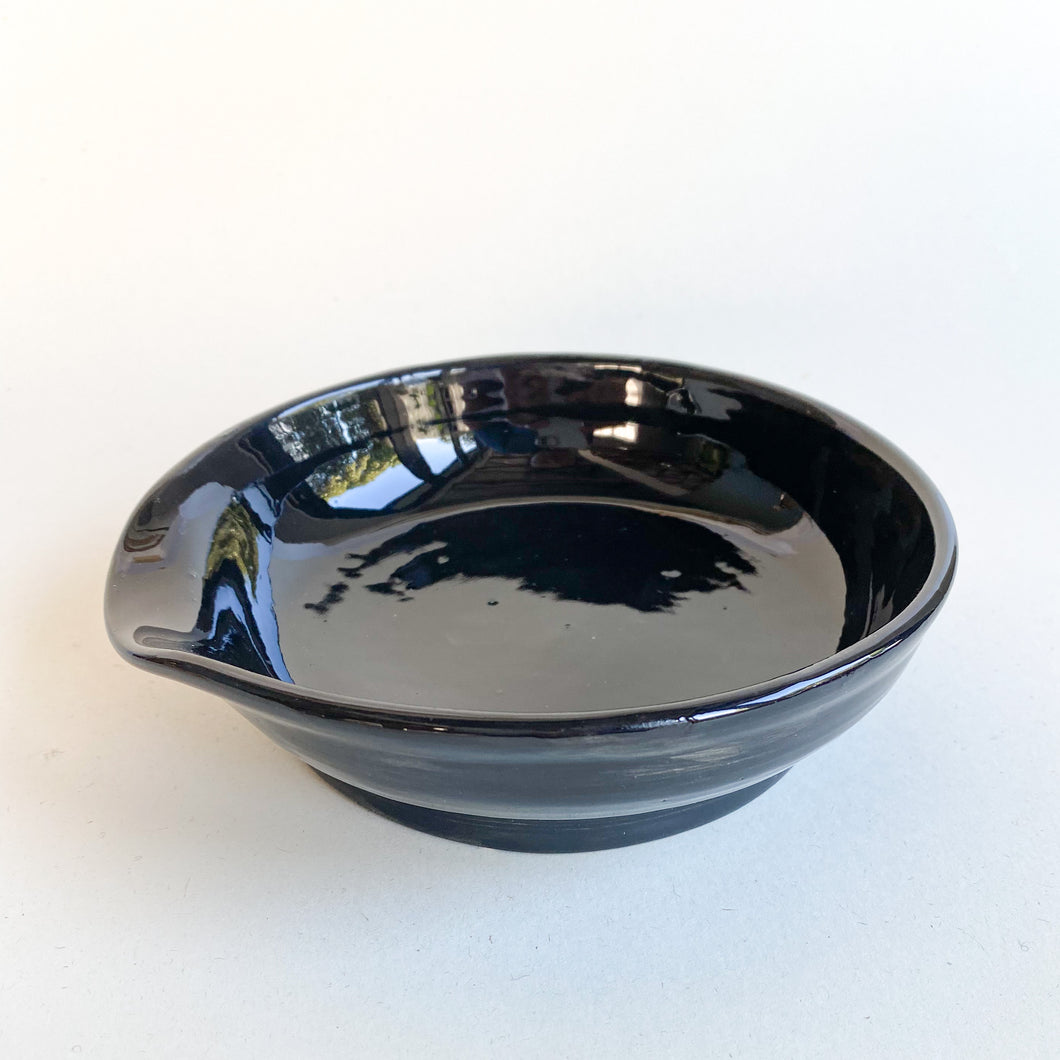 Ceramic Spoon Rest - Noir