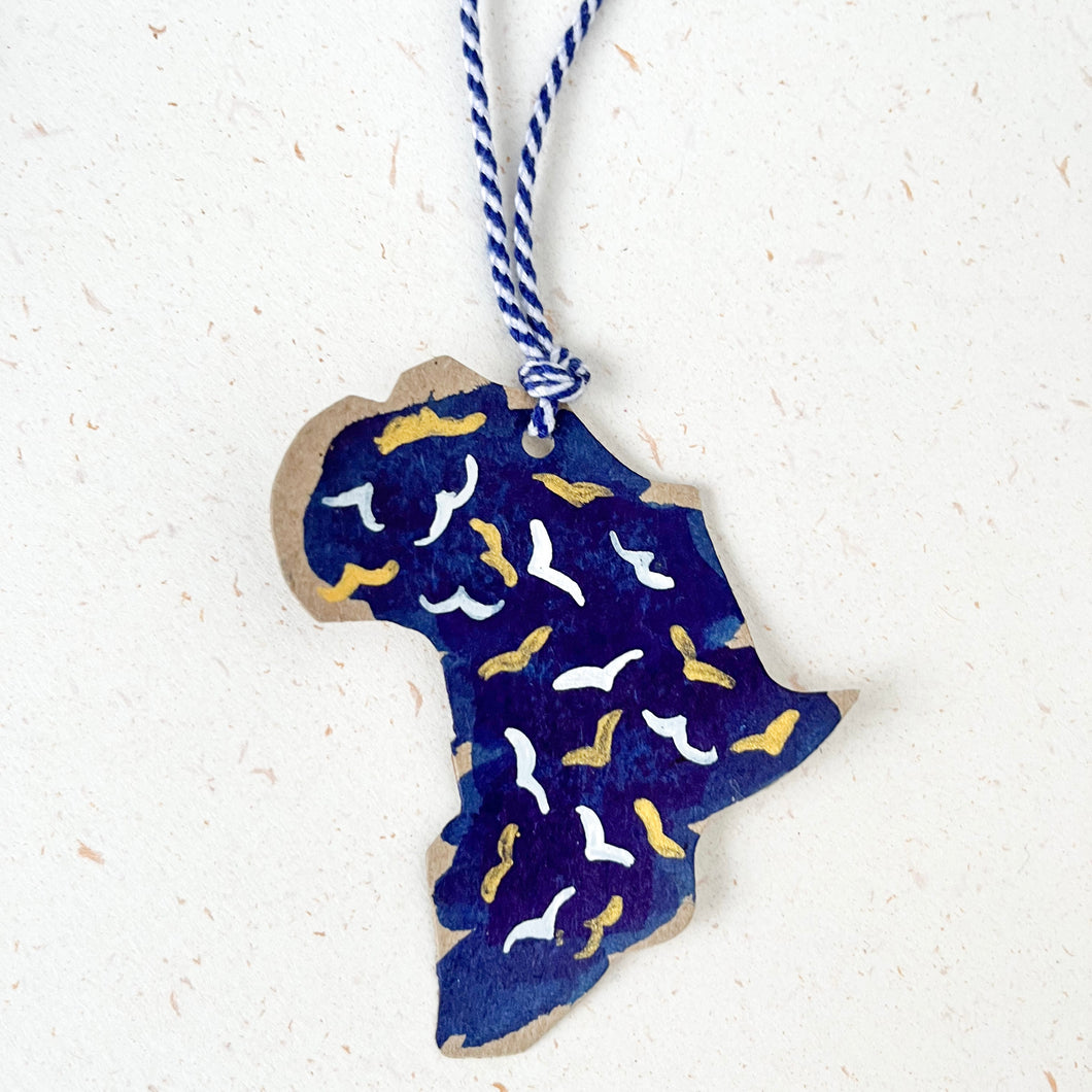 Handpainted Gift Tag - Africa