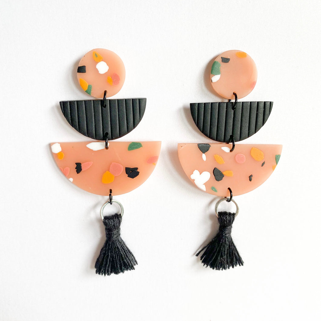 Handmade Clay Earrings - Ines