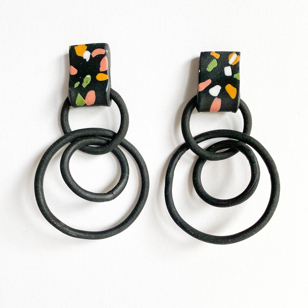 Handmade Clay Earrings - Peyton