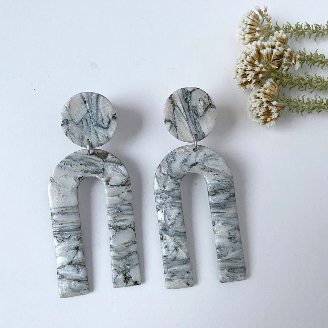 Handmade Clay Earrings - Tabitha