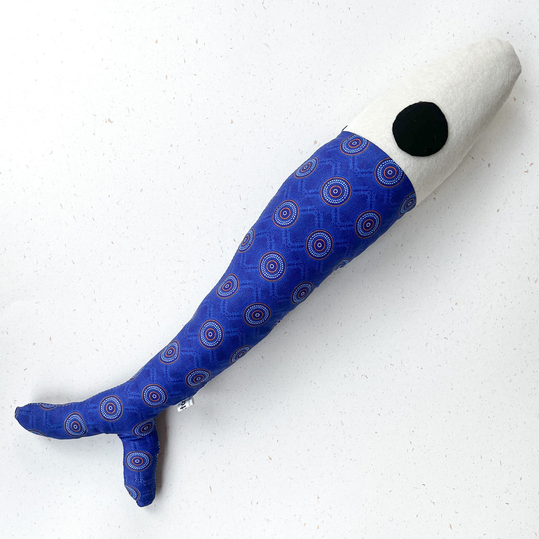 Felt Fish Blue