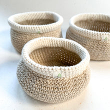 Load image into Gallery viewer, Hemp Baskets - Set of 3
