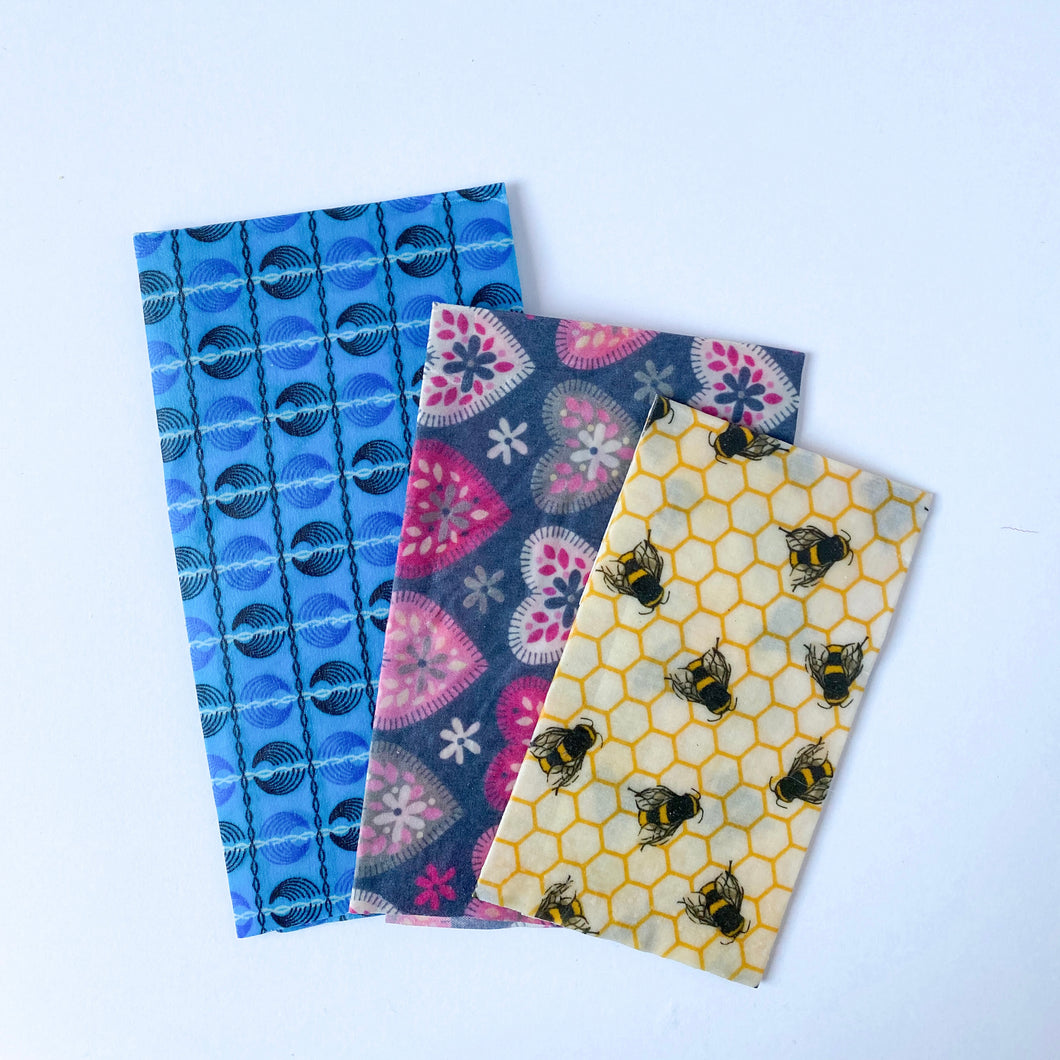 Beeswax Food Wraps (3 pack)