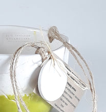 Load image into Gallery viewer, Ceramic Hanging Planter - Chatreuse and White

