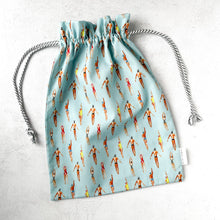 Load image into Gallery viewer, Fabric Gift Bag - Swimmers
