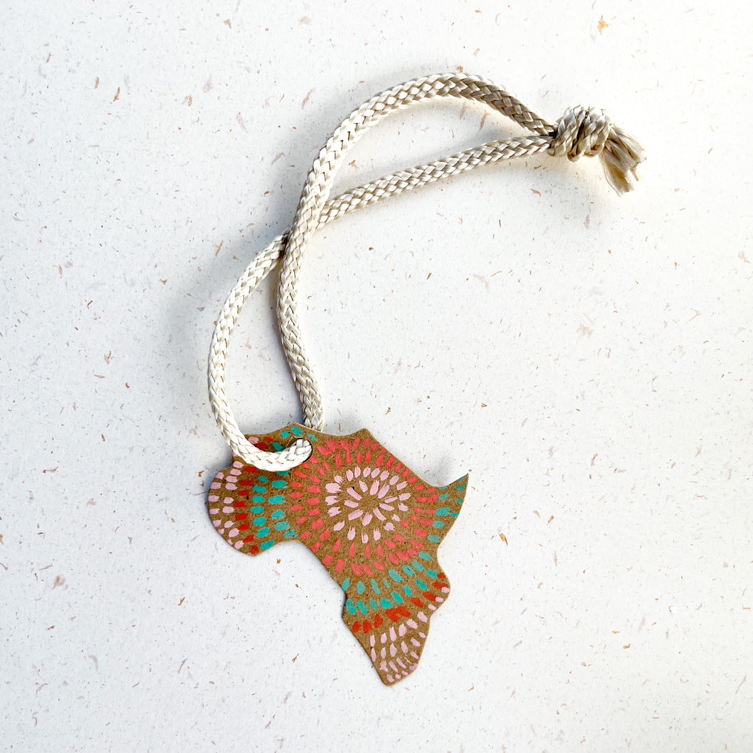 Handpainted Gift Tag - Africa