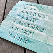 Load image into Gallery viewer, Ceramic Herb Tags (set of 7)
