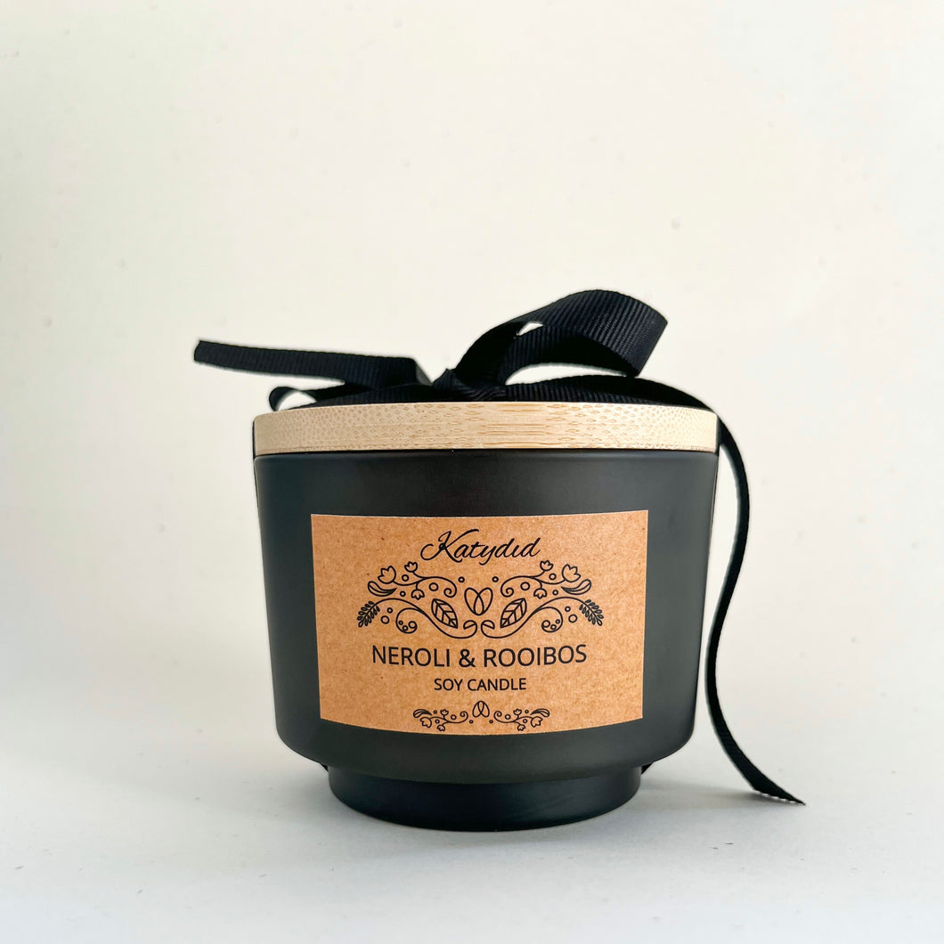 Neroli and Rooibos Soy Scented Candle - Small