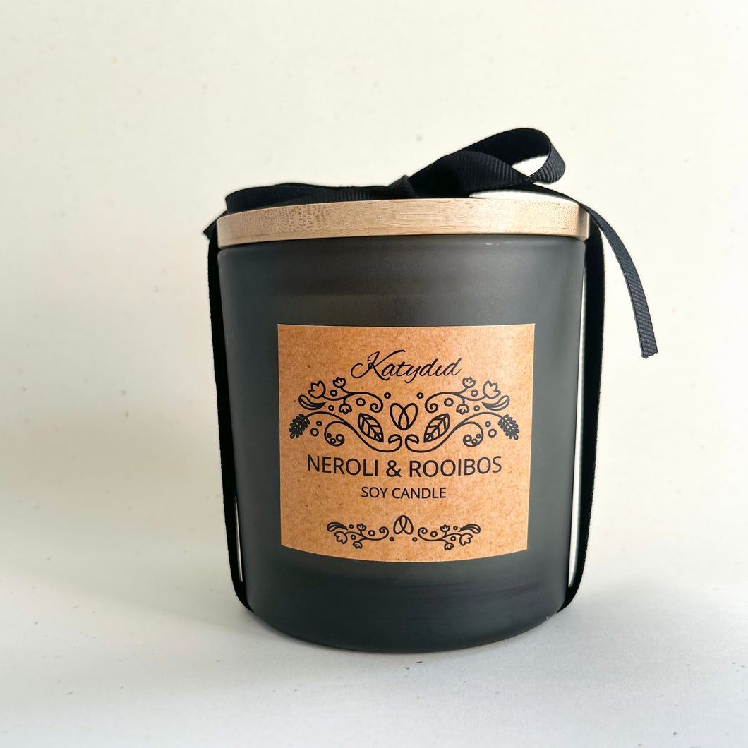 Neroli and Rooibos Soy Scented Candle - Large