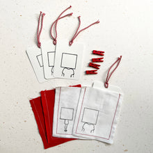 Load image into Gallery viewer, Small Tag and Envelope - Set of 3
