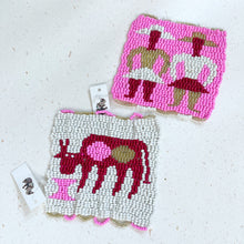 Load image into Gallery viewer, Beaded Coasters - Set of 2
