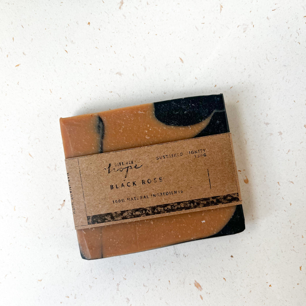 Handmade Natural Soap - Black Rose (Limited Edition)