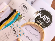Load image into Gallery viewer, DIY Embroidery Kit - Bee Scrunchie
